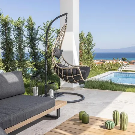 Mare - Private Pool, 4 Bdrms, Sea View, Bbq *