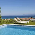 Mare - Private Pool, 4 Bdrms, Sea View, Bbq * Hanioti
