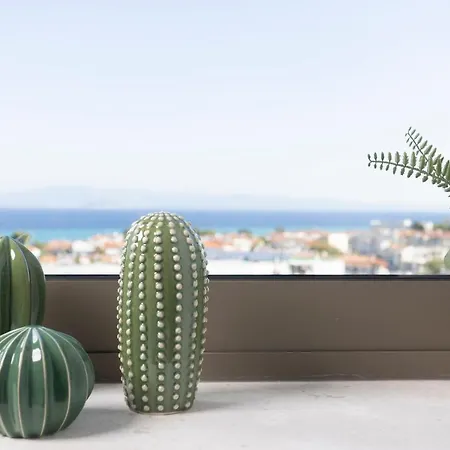 Mare - Private Pool, 4 Bdrms, Sea View, Bbq Chaniotis